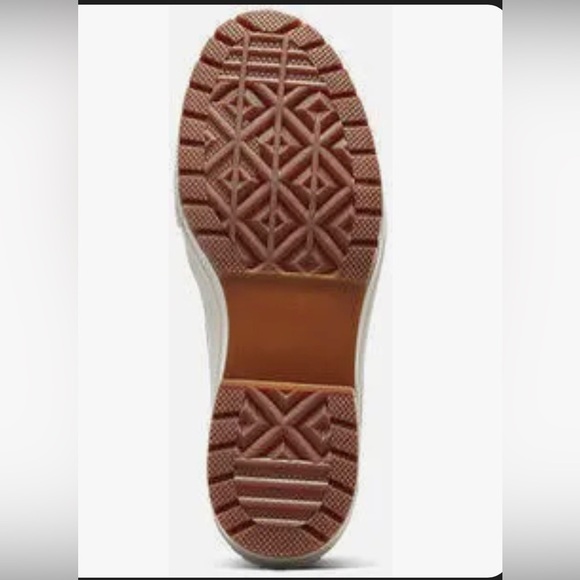 Converse Chuck 70 De Luxe Tawny brown sneaker Platform‎ Heels size 13 women new - Picture 7 of 9